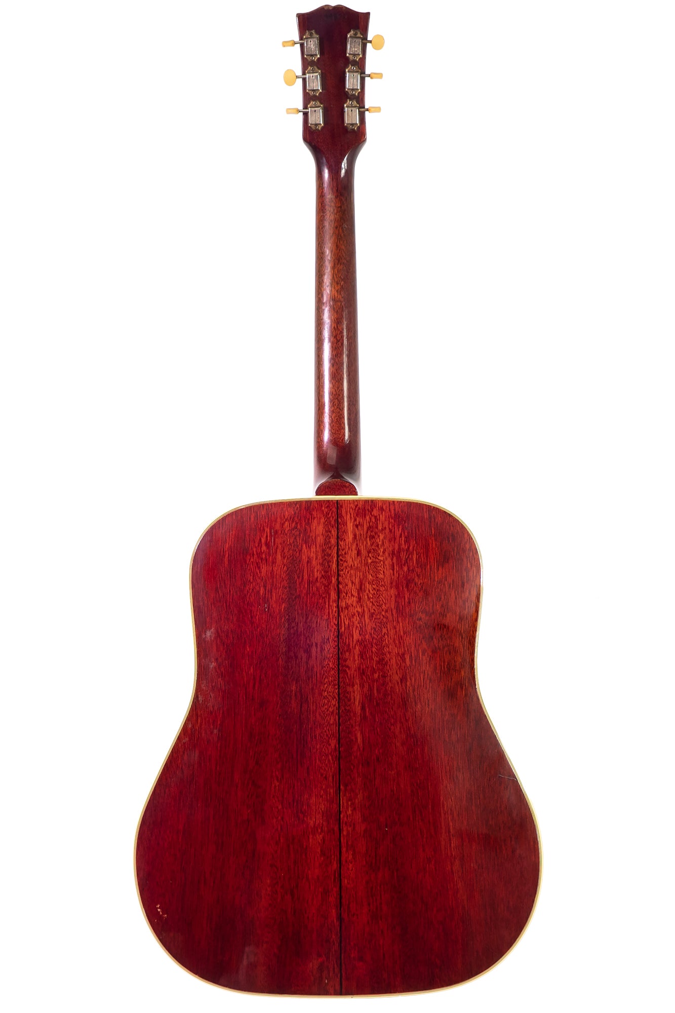 full back shot of a Original 1963 Gibson Country Western acoustic guitar