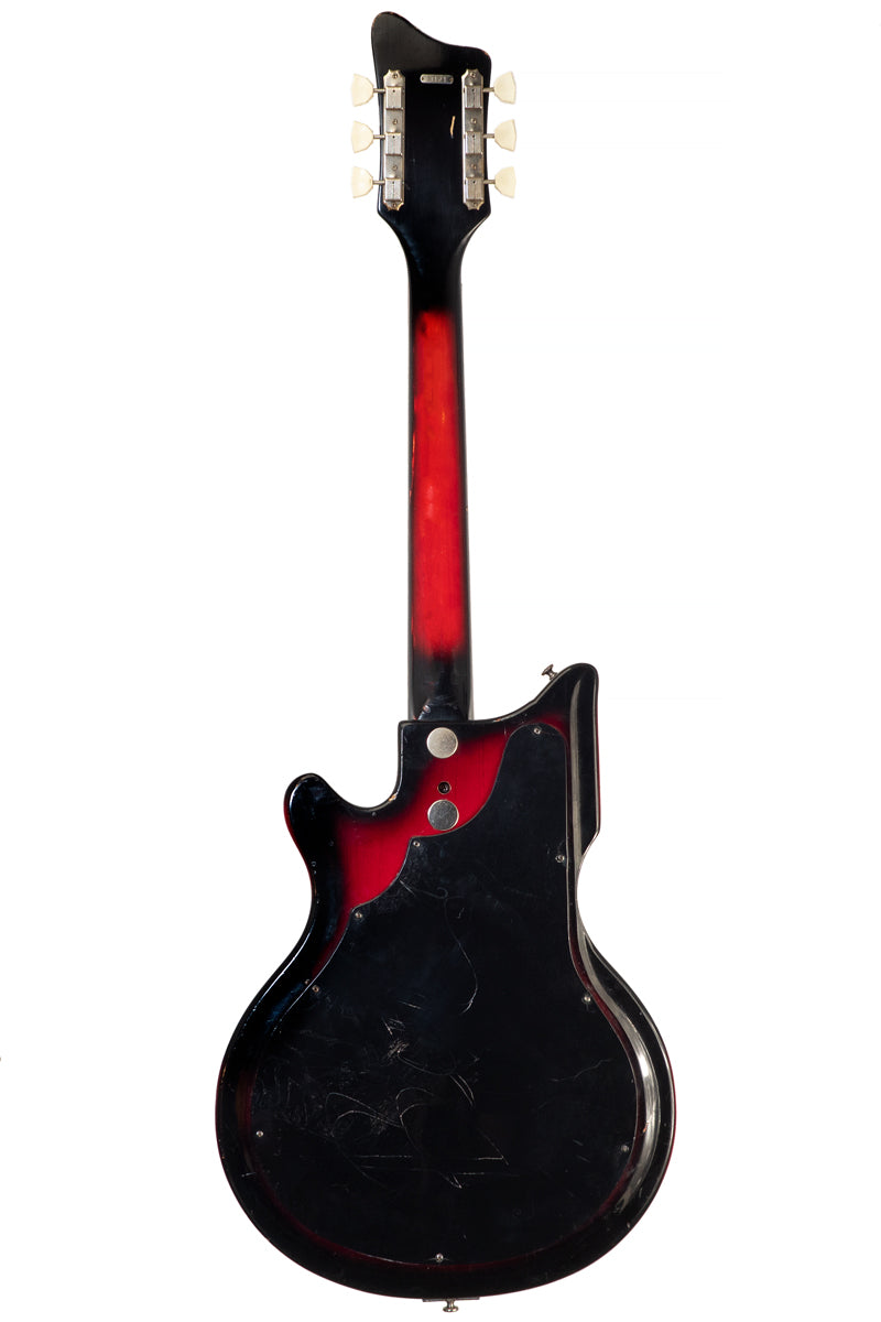 back of a vintage 1962 National Westwood 75 electric guitar