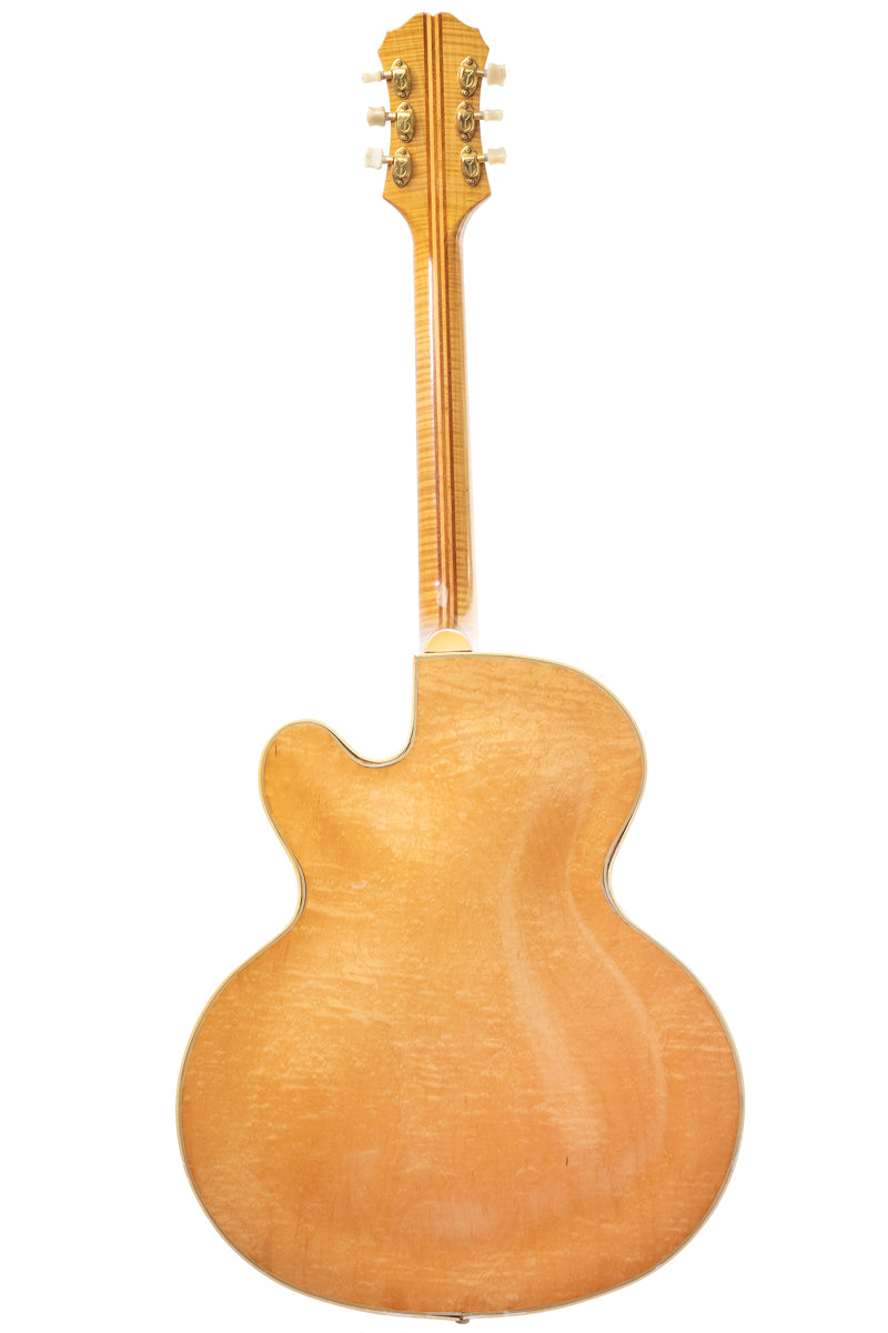 back and neck from a vintage 1952 Epiphone Zephyr Emperor Regent archtop guitar