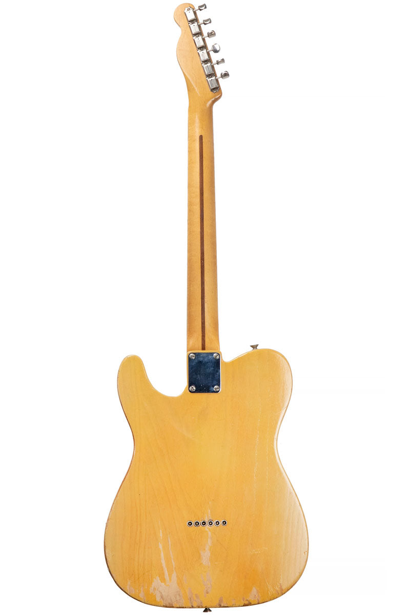 back and neck from a vintage 1951 Fender Nocaster electric guitar