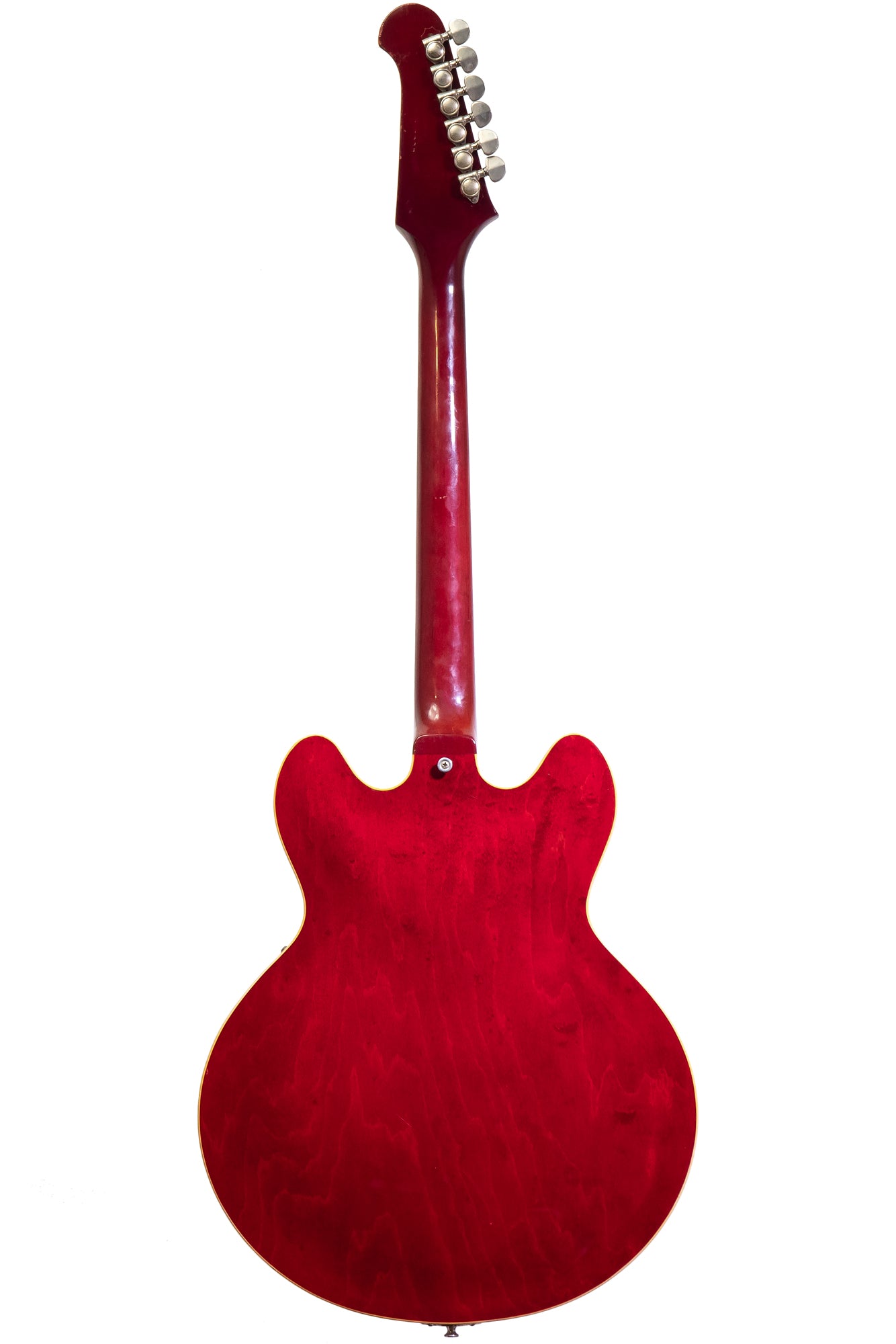 full back of a Vintage 1966 Gibson Trini Lopez electric guitar