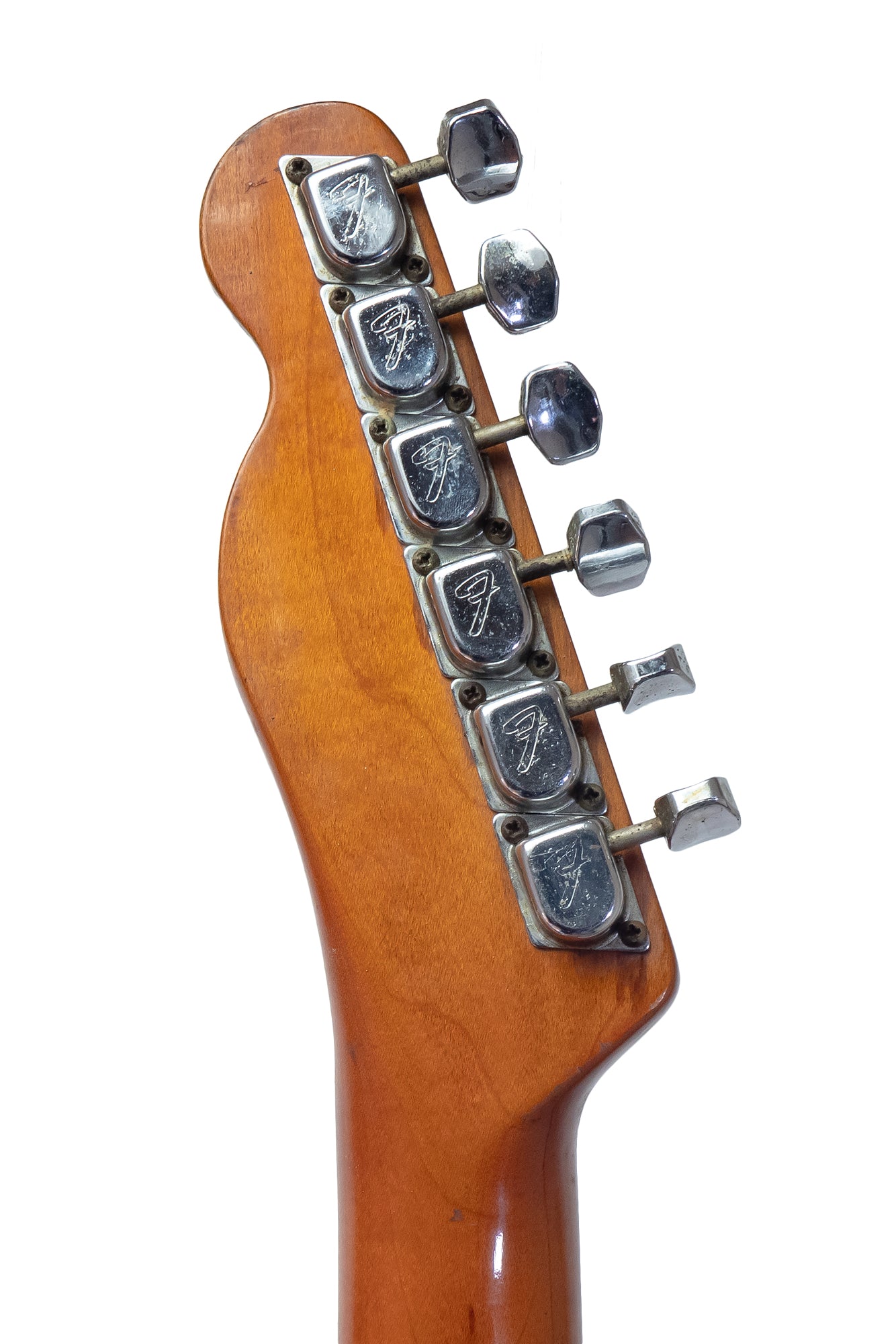 tuners from a Vintage 1969 Fender Telecaster Thinline original electric guitar