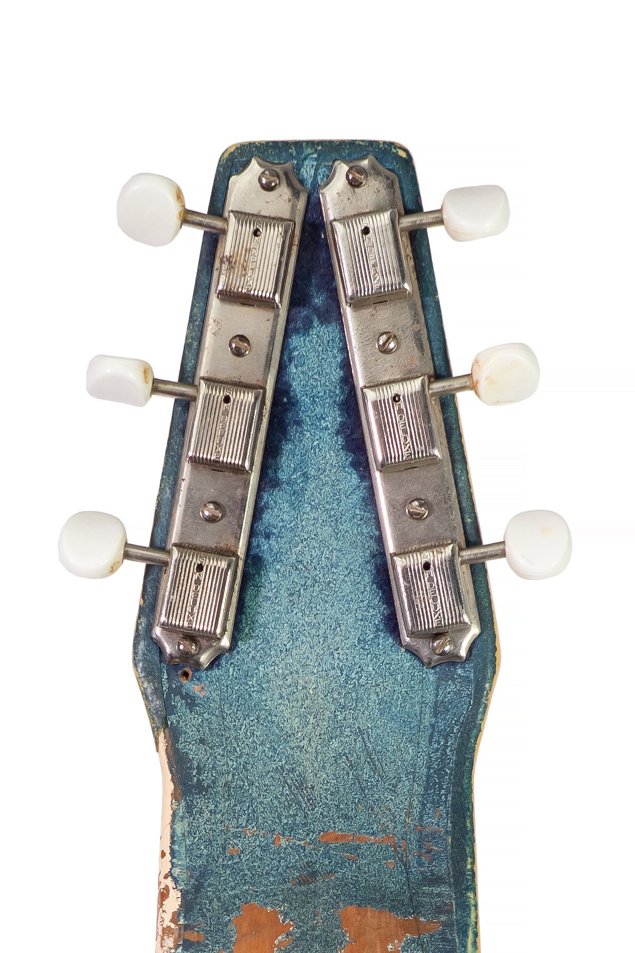 tuners from a vintage 1949 Fender Champion Lapsteel guitar