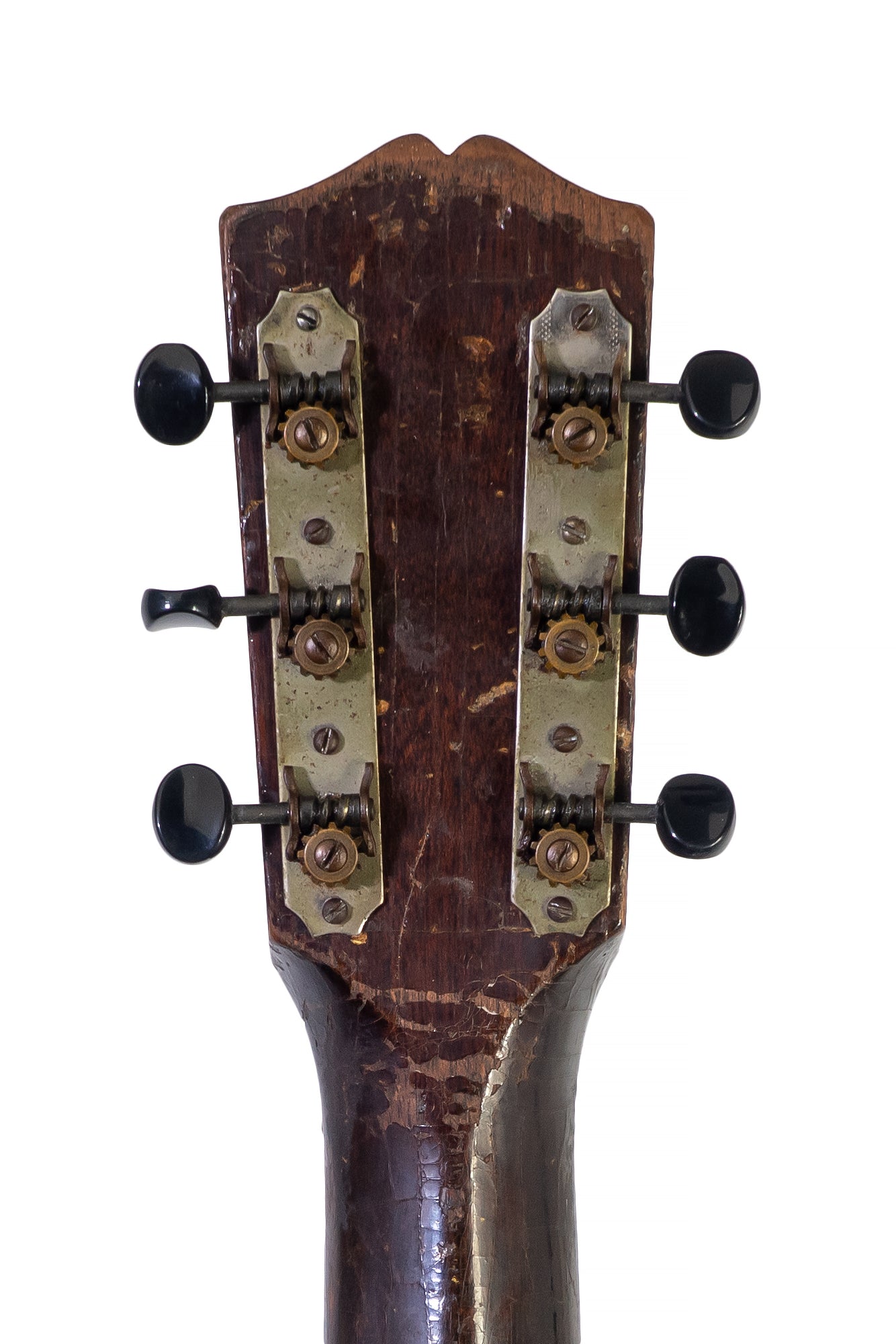 tuners from a vintage 1930s Gibson L-00 parlour guitar