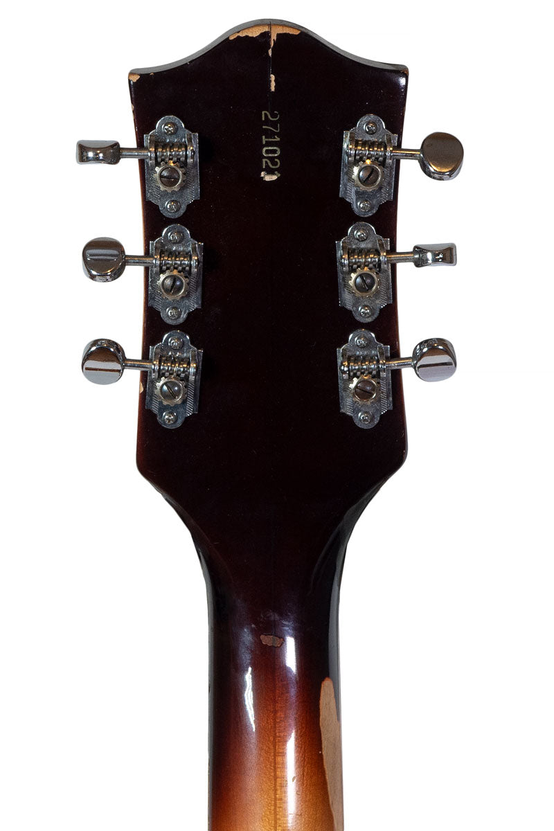 tuners from a vintage 1967 Gretsch Double Anniversary electric guitar