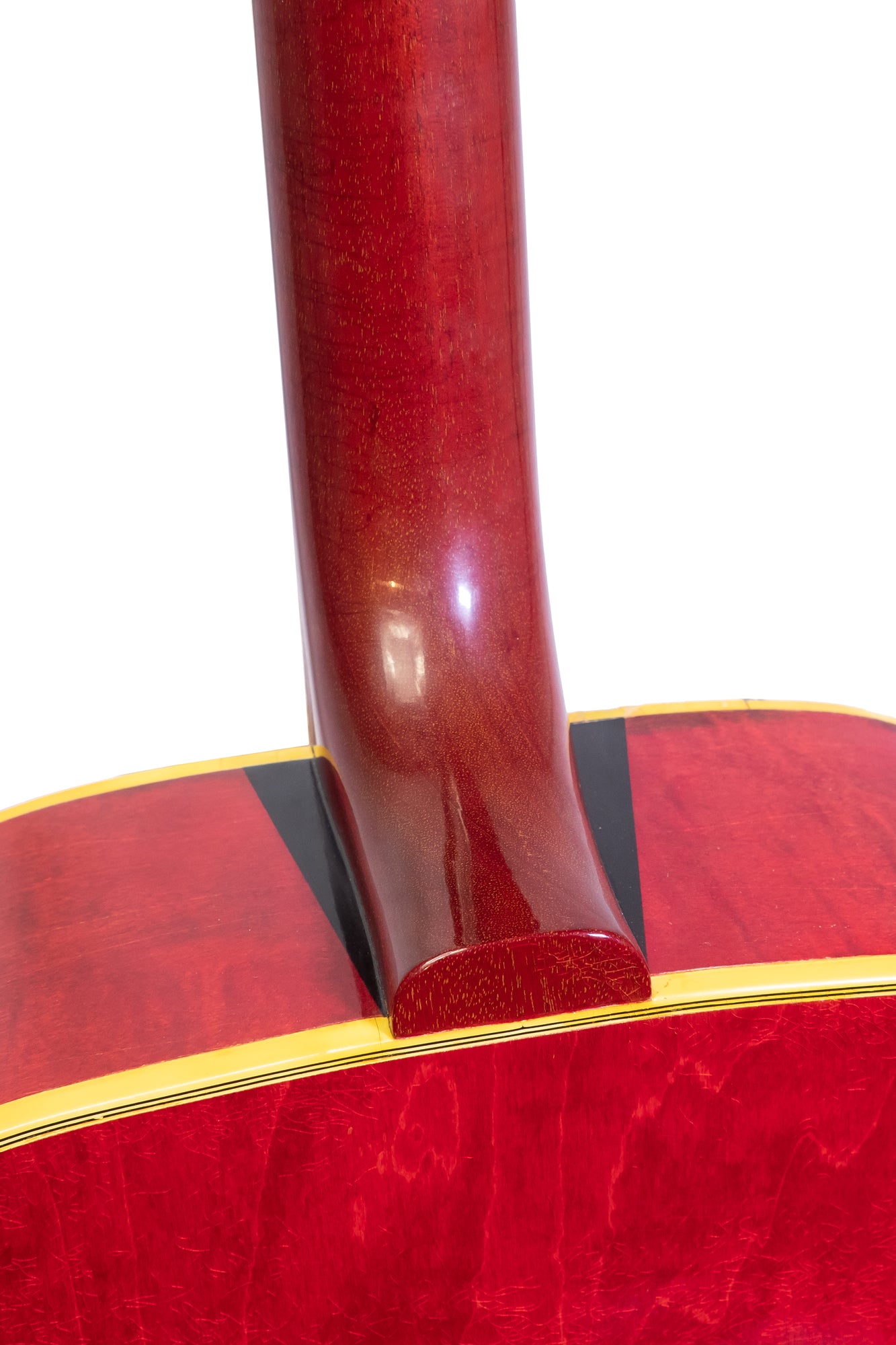 heel join from gibson acoustic guitar
