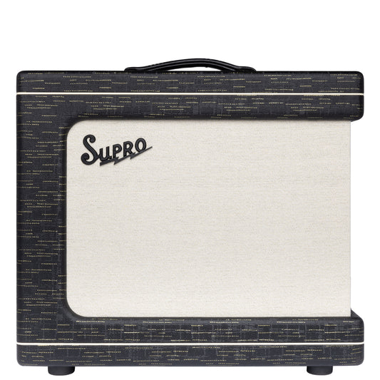 Supro Delegate Custom Black - front