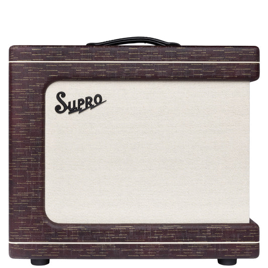 Supro Delegate Custom Burgundy - front