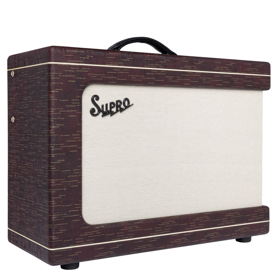 Supro Ambassador Custom 2x10 Burgundy - right sides