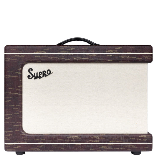 Supro Ambassador Custom 2x10 Burgundy - front