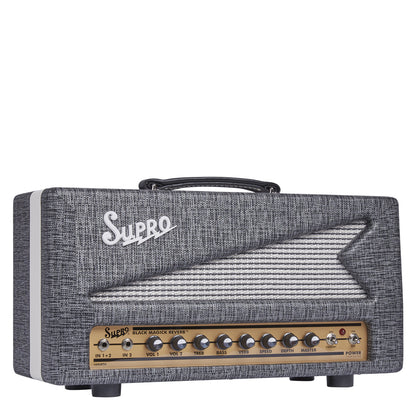 Supro Black Magick Reverb Head - right side