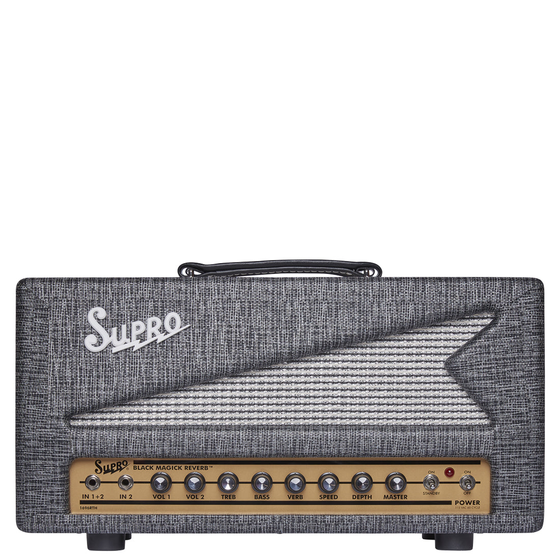 Supro Black Magick Reverb Head - front