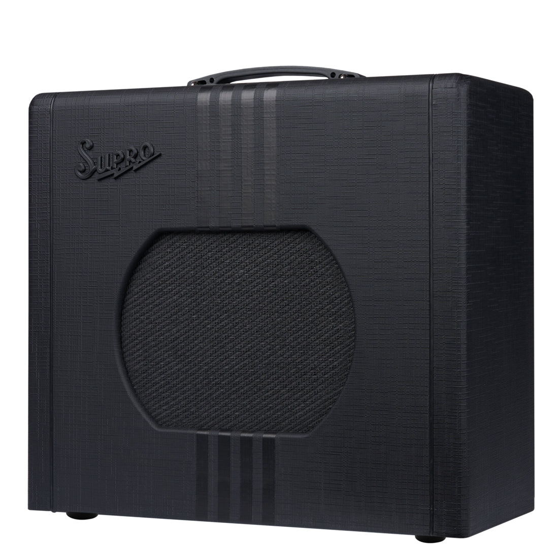 Supro Delta King 10 5 Watt - Black & Black