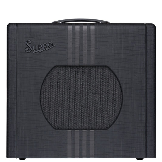 Supro Delta King 10 5 Watt - Black & Black