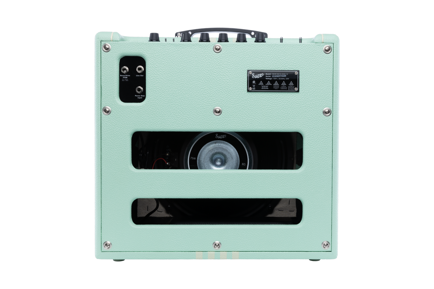 Supro Delta King 12 (15 Watt) - Seafoam & Cream