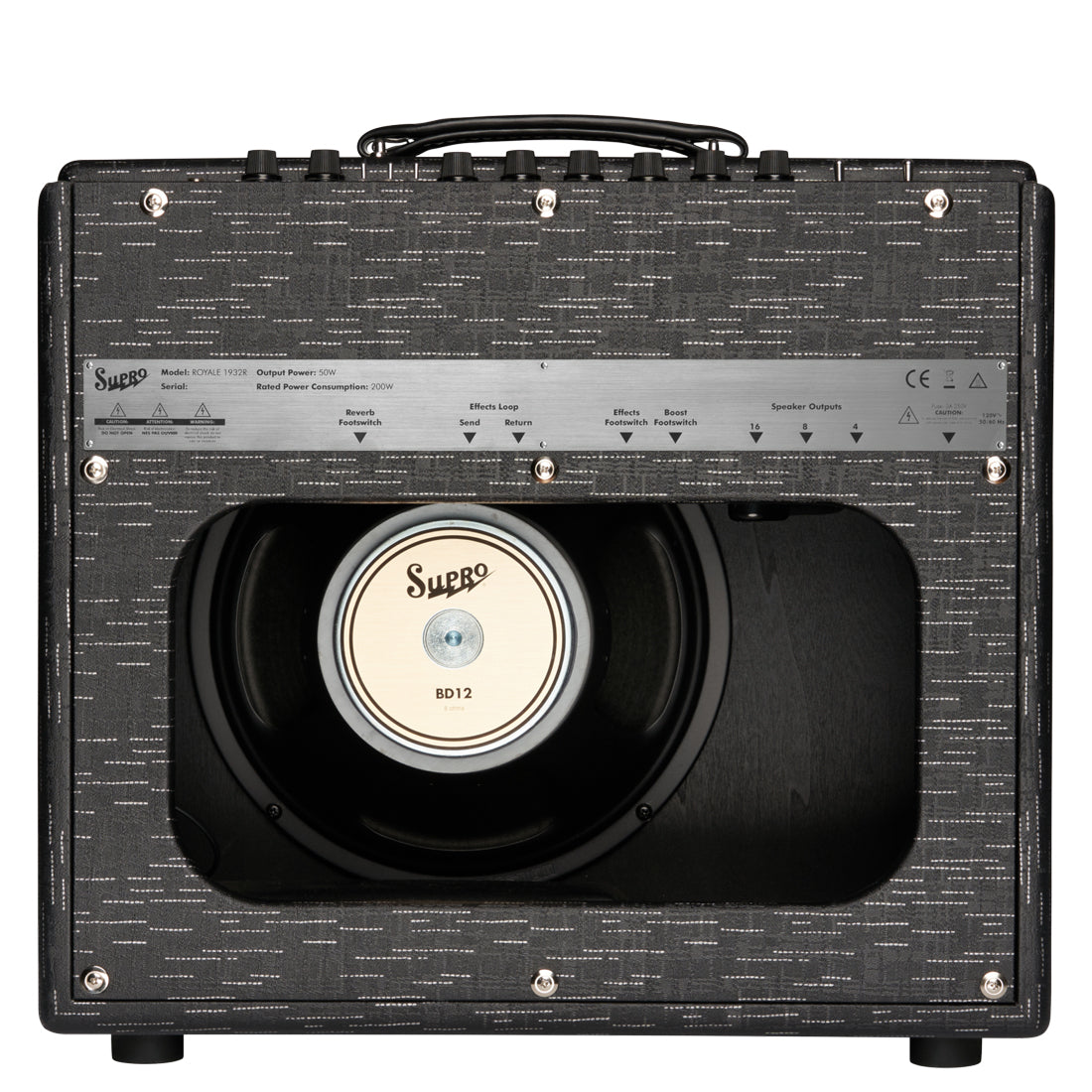 Supro Royale 1x12 - back