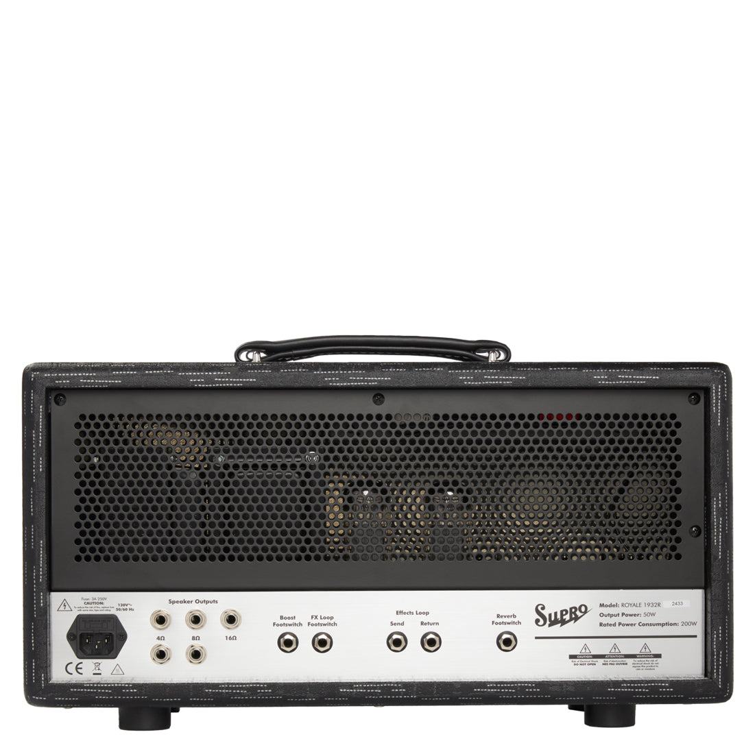 Supro Royale Head 50 Watt - back