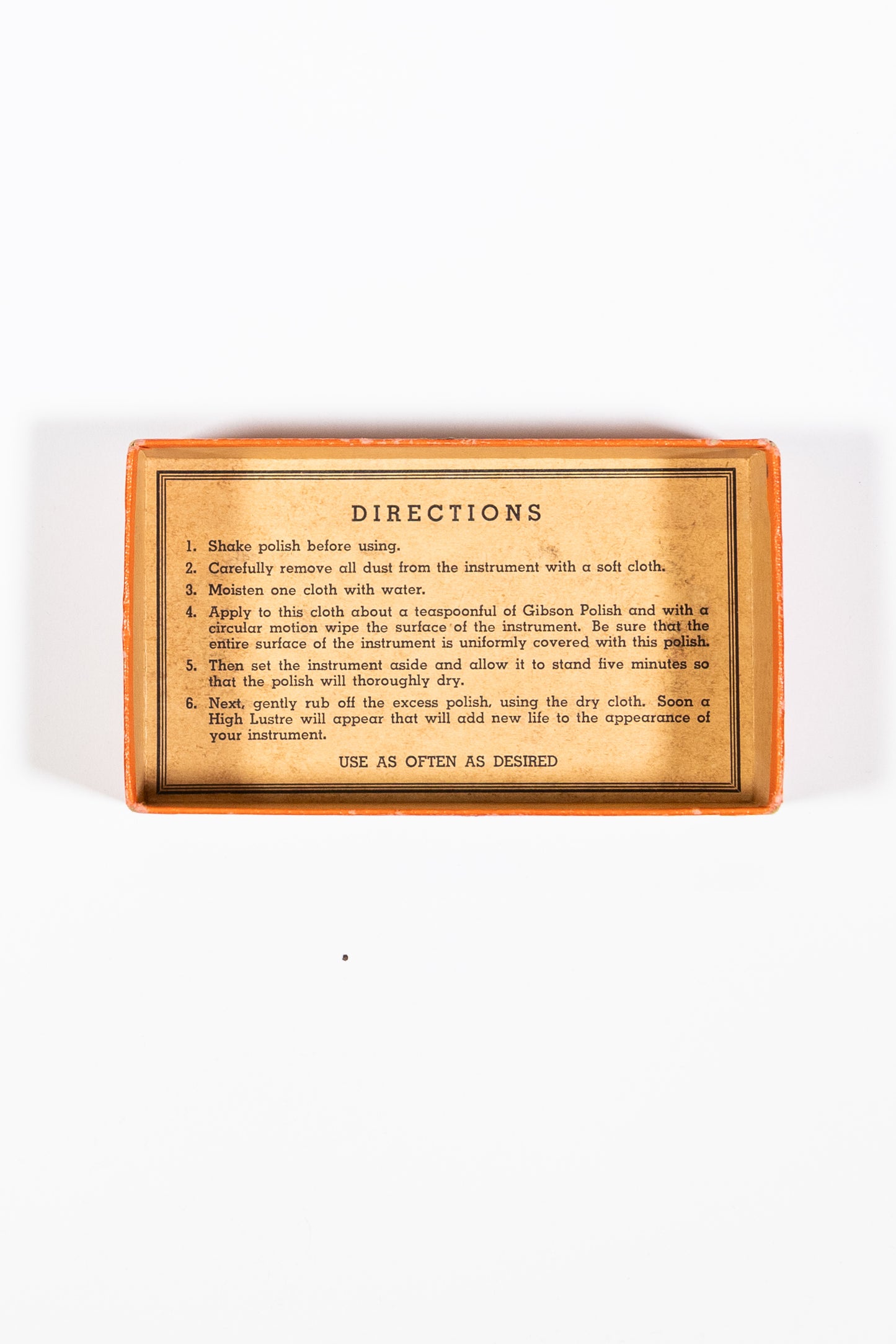 1950's Gibson Handy Polish Kit