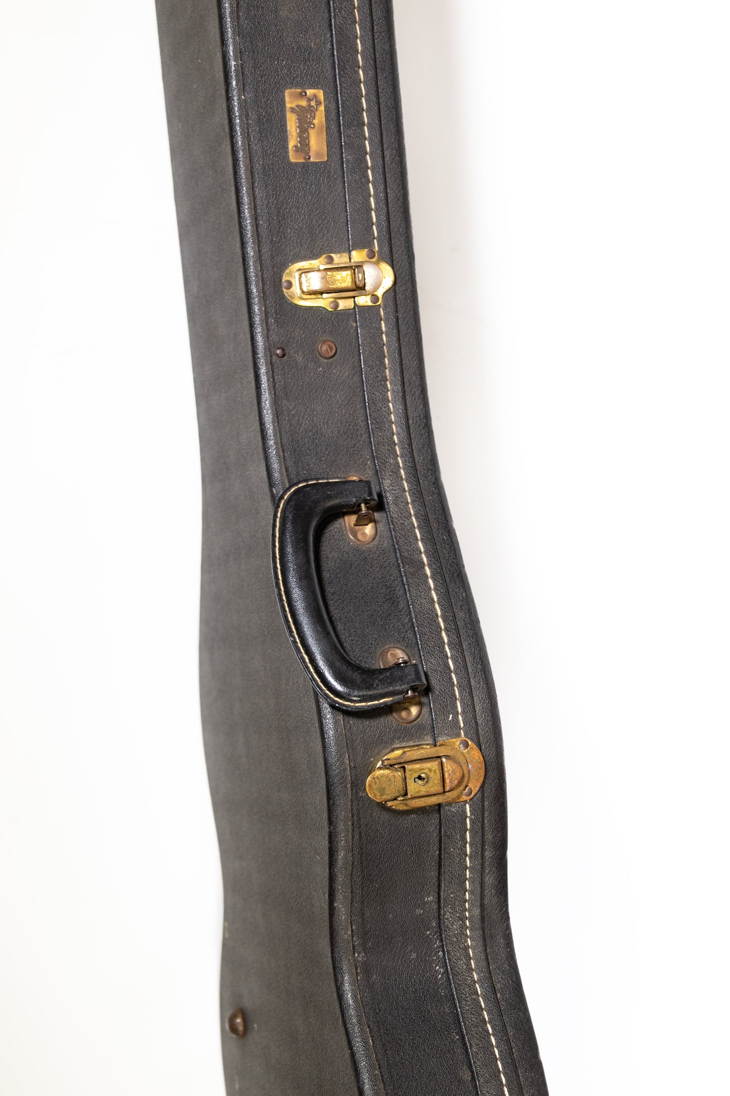 1960s Gibson SG Case Yellow Lined