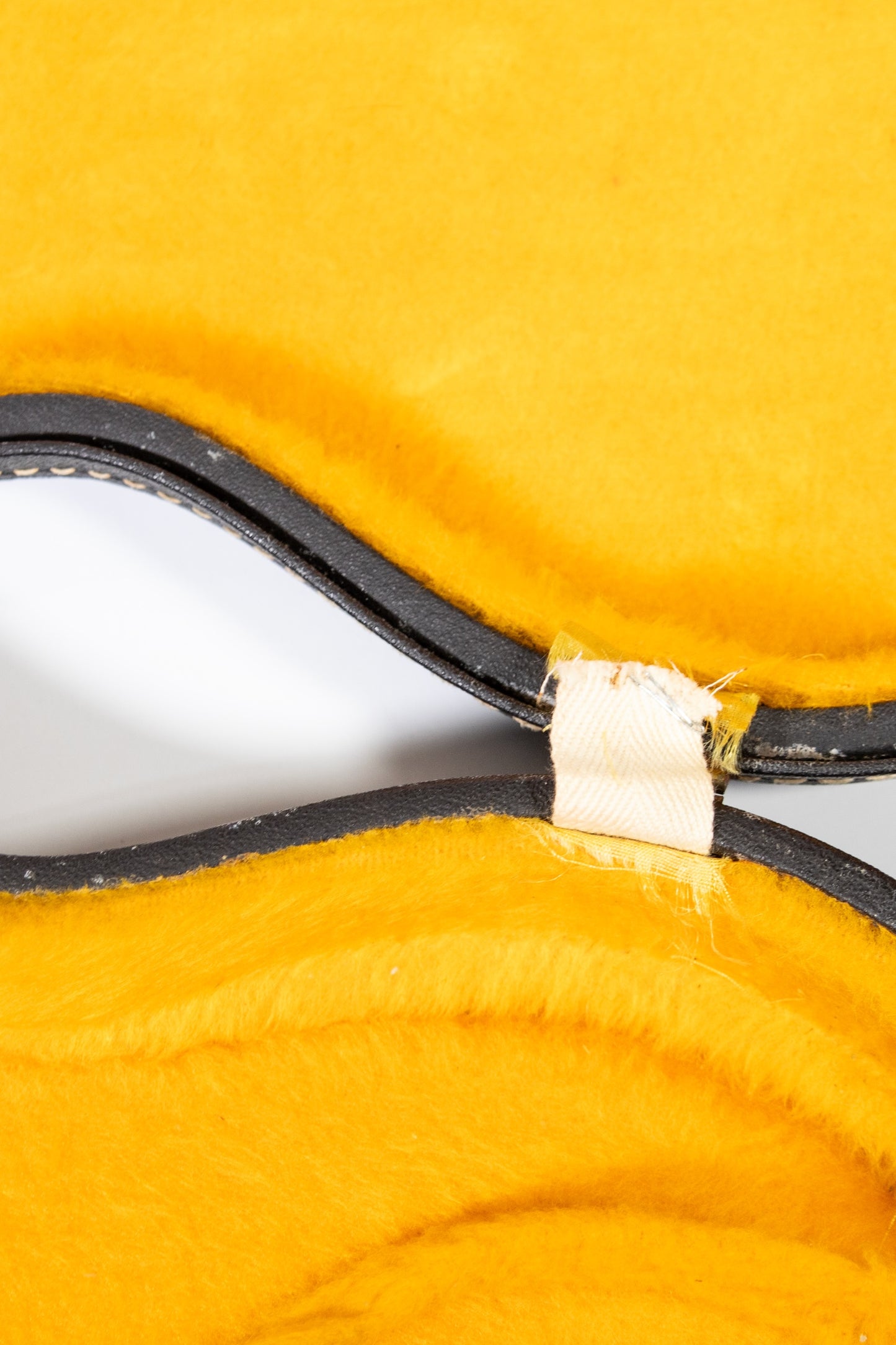 1960s Gibson SG Case Yellow Lined