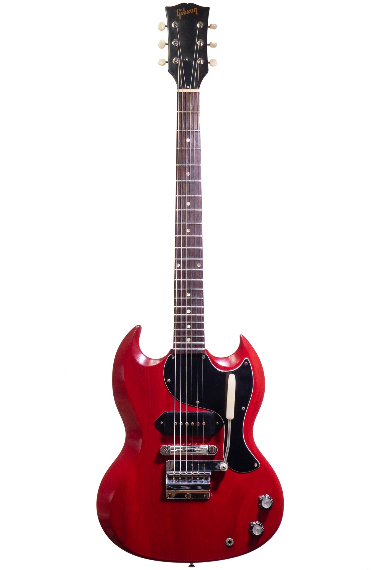 Vintage 1966 Gibson SG Junior electric guitar in red