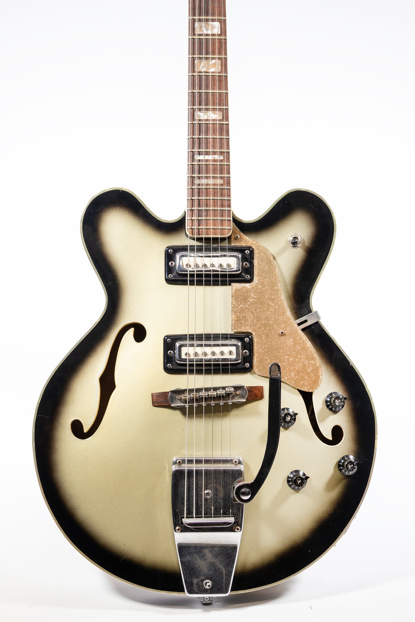 1970's Columbus Silverburst Guitar