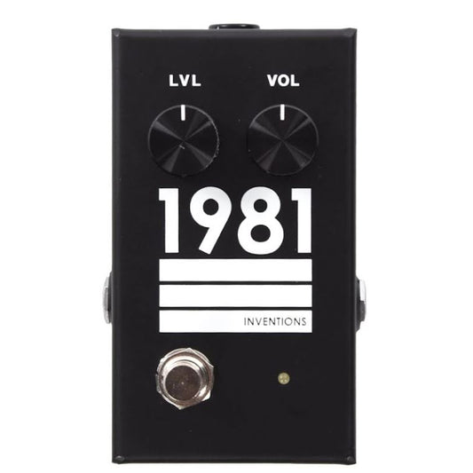 1981 Inventions LVL - Full Range Overdrive effect pedal