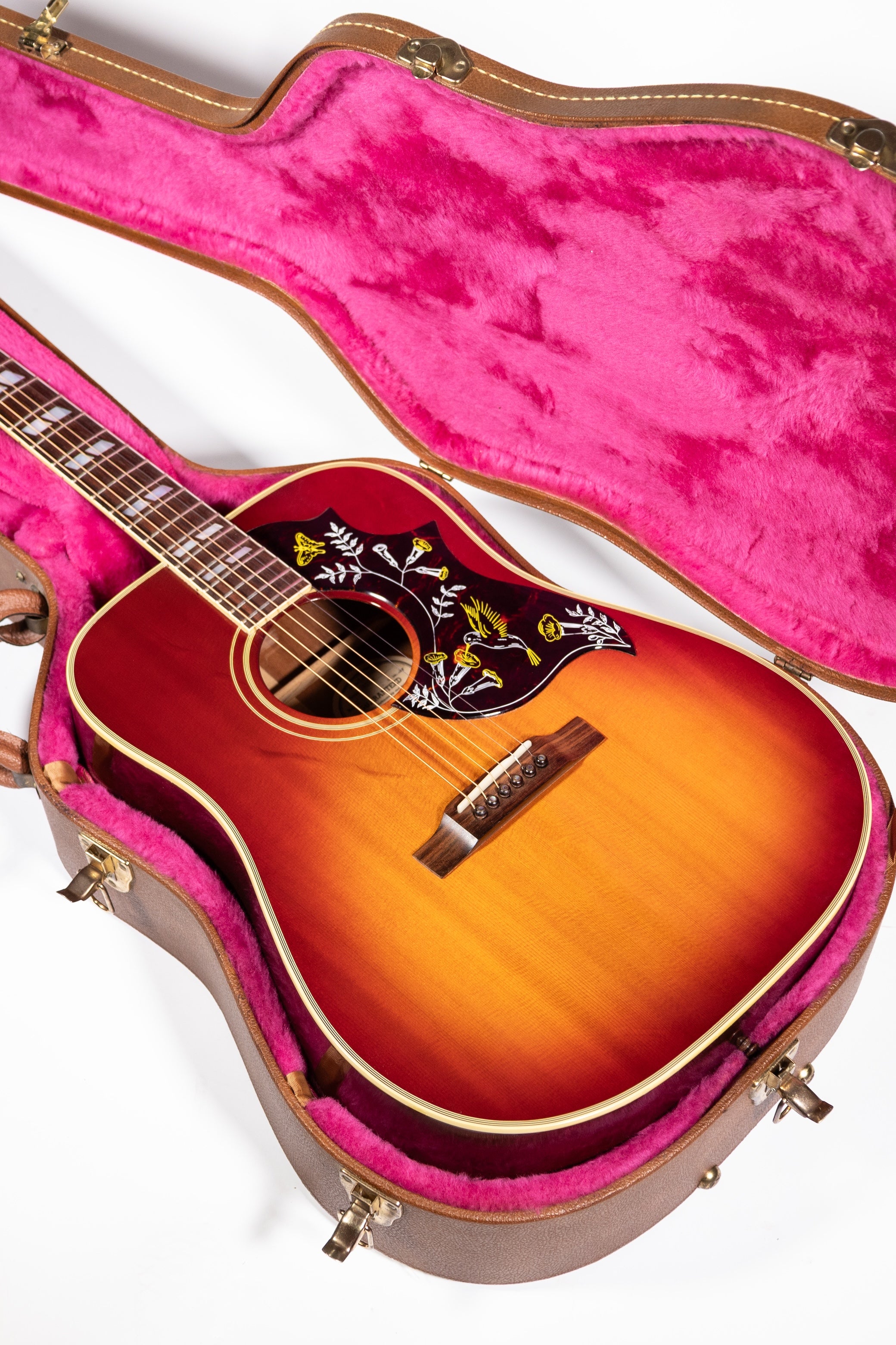 新品同様 Gibson Hummingbird Vintage Cherry 1991 Gibson Hummingbird (Vintage Cherry Sunburst) – No.Tom Guitars