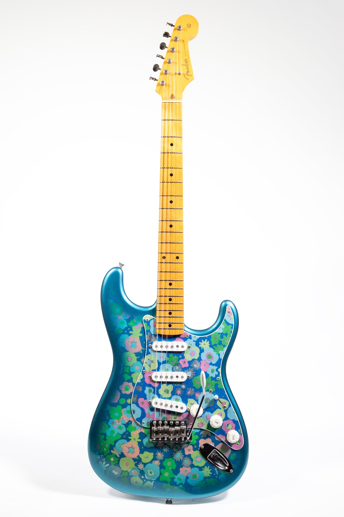 1999 Fender ST-57 Blue Floral Stratocaster