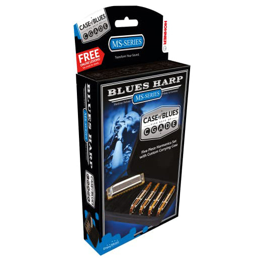 Hohner Case Of Blues (C,G,A,D & E)