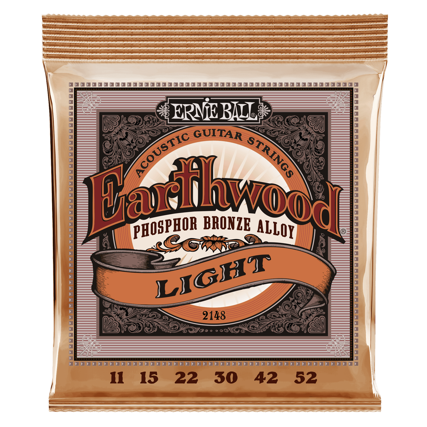 Earthwood Phosphor Bronze Light Acoustic Strings