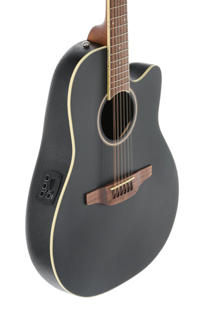 Ovation Applause E-Acoustic Guitar AB2412II Mid Cutaway 12-string