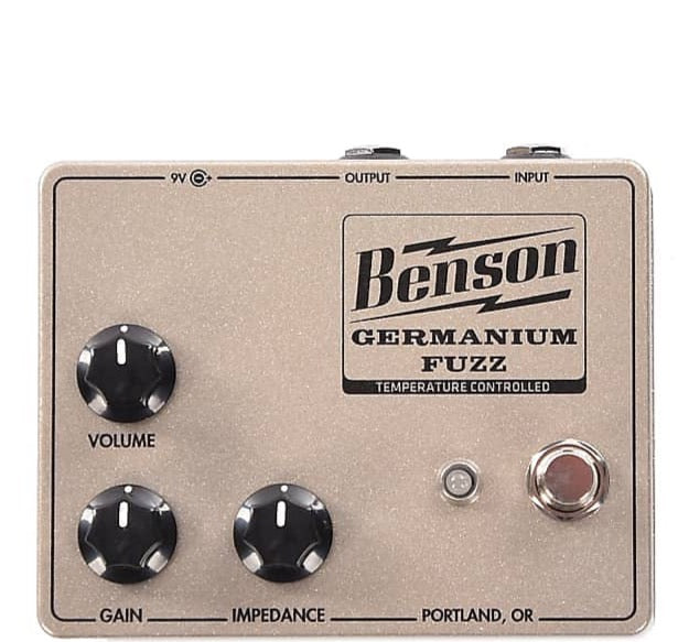 Benson Amps Temperature Controlled Germanium Fuzz effect pedal