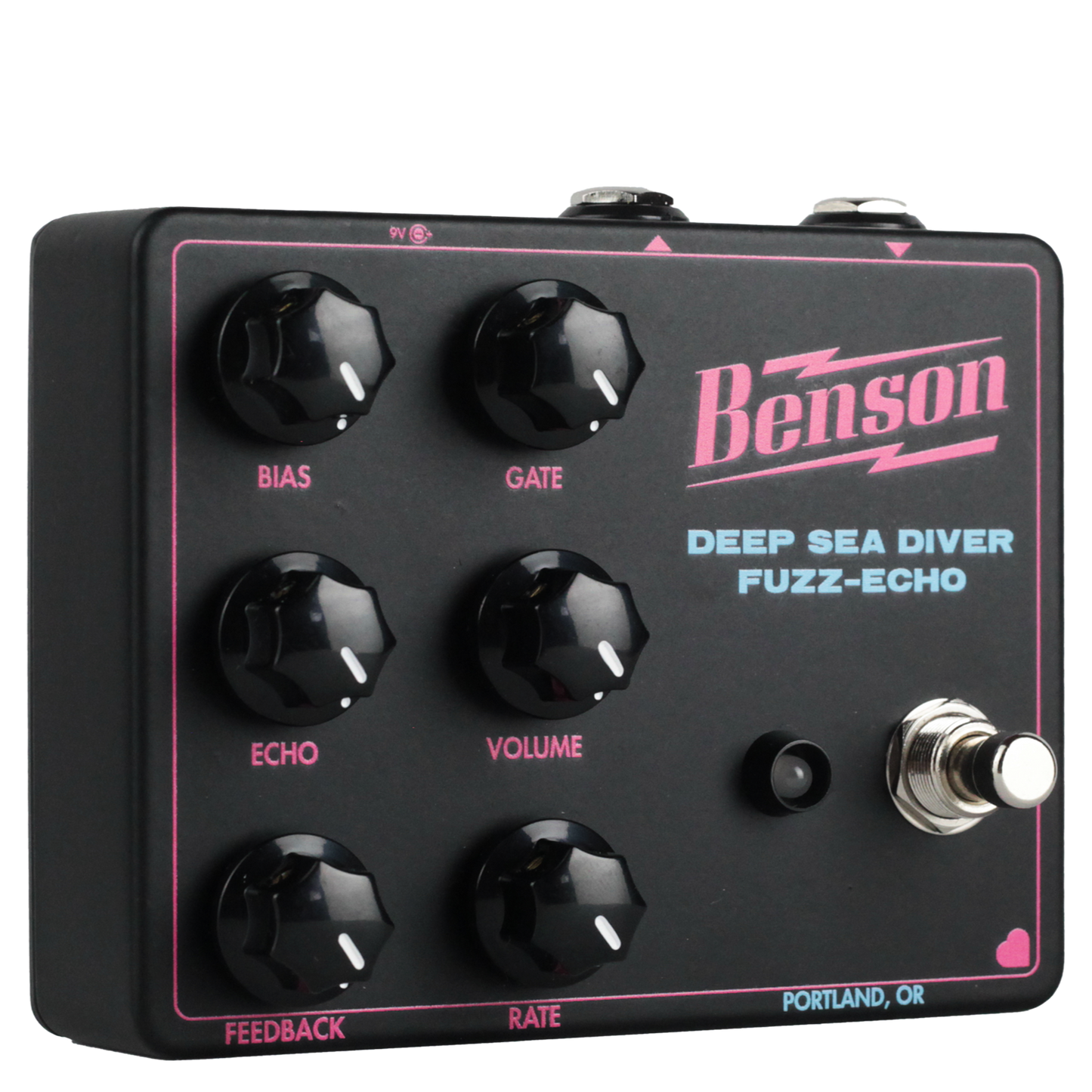 Benson Amps Deep Sea Diver Fuzz-Echo - right side profile