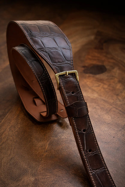 Blue Bell Straps - Johnson Crocodile