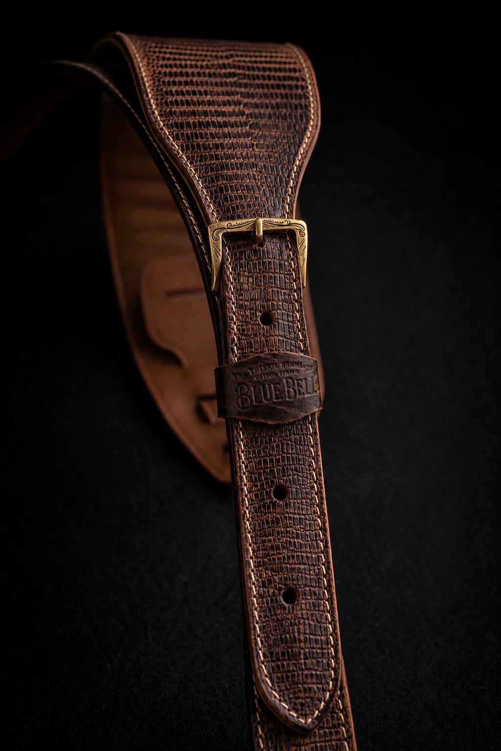 Blue Bell Straps - Johnson Lizard Tobacco Aged