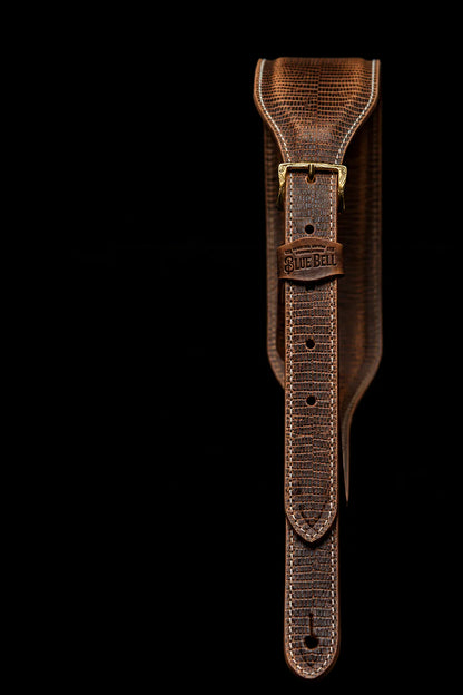 Blue Bell Straps - Johnson Lizard Tobacco Aged