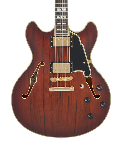 D'Angelico Deluxe DC - Satin Brown Burst