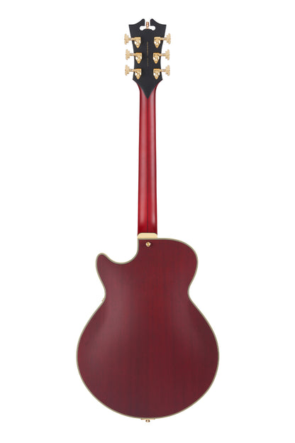 D'Angelico Deluxe SS - Satin Trans Wine