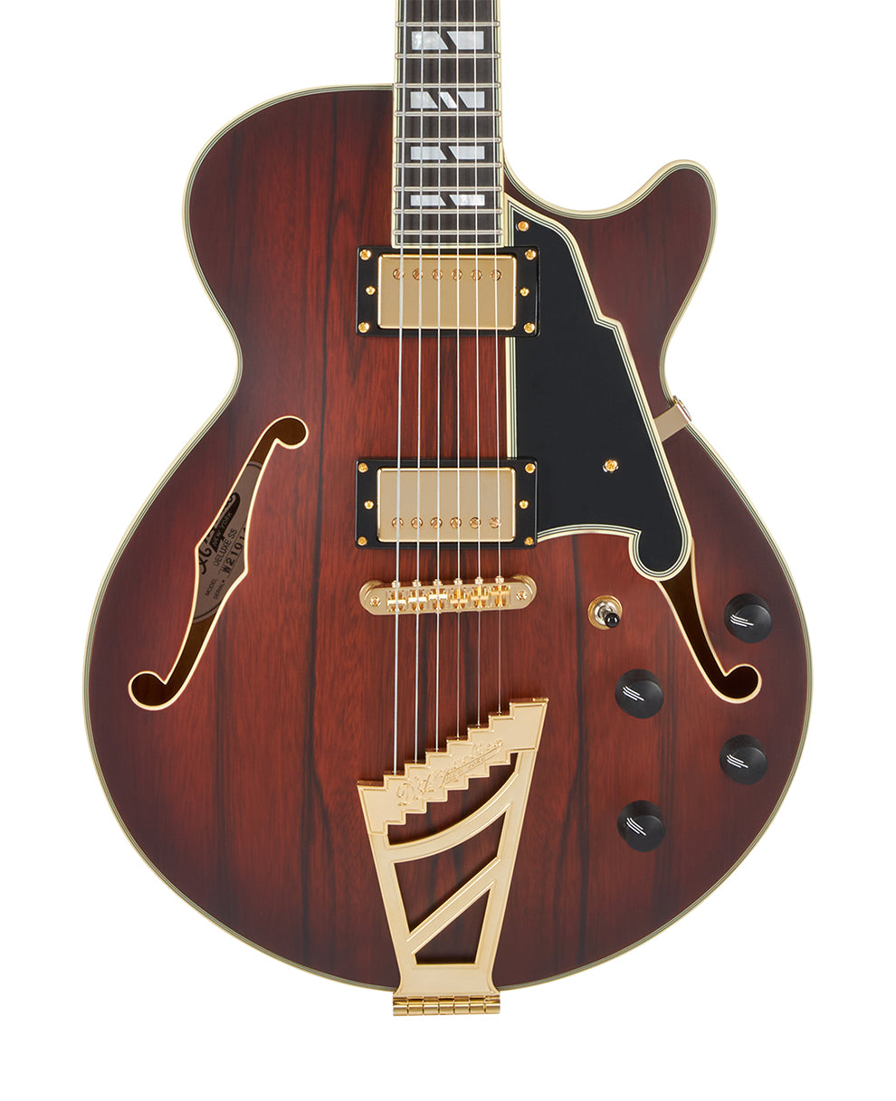 D'Angelico Deluxe SS - Satin Brown Burst