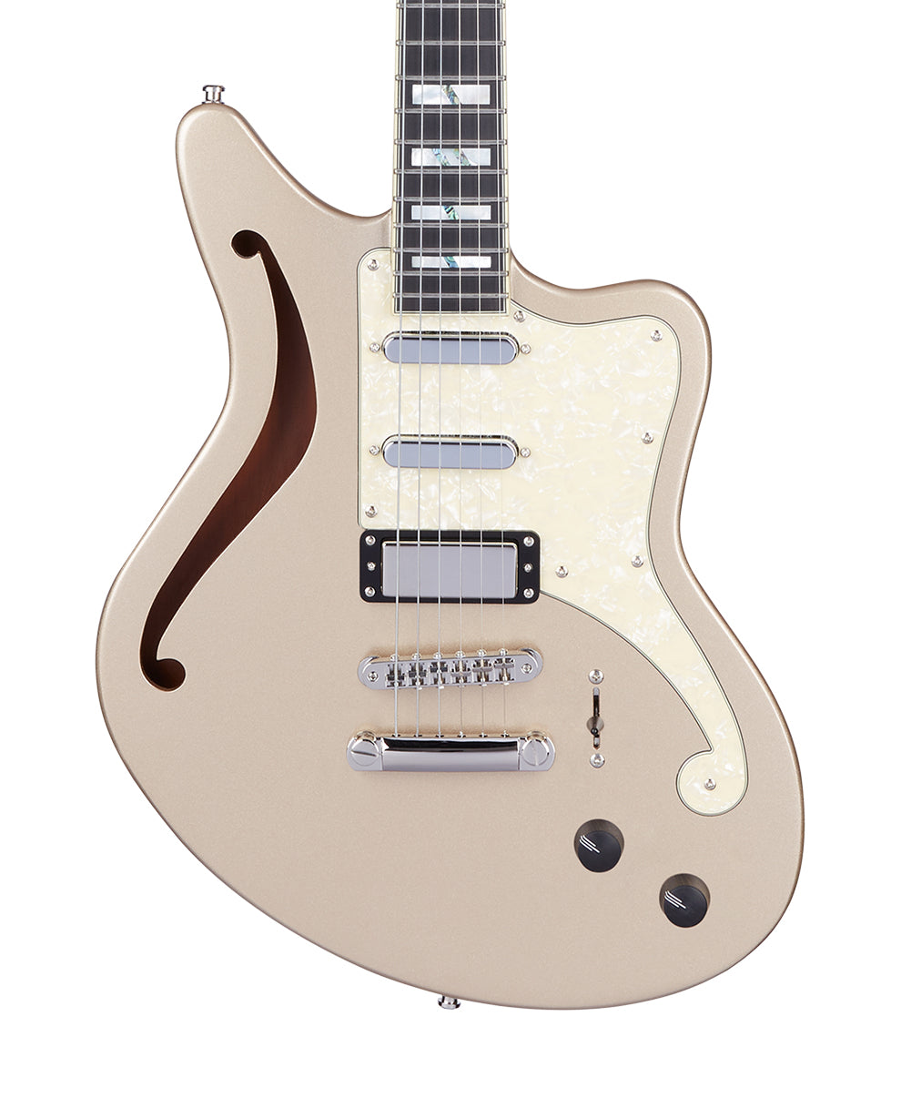 D'Angelico Deluxe Bedford Semi Hollow - Desert Gold