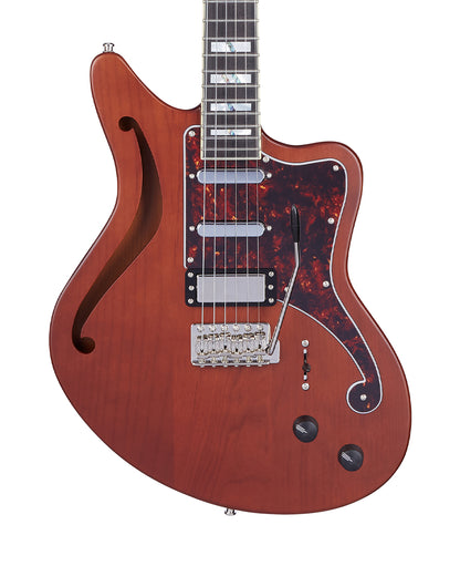 D'Angelico Deluxe Bedford Semi Hollow - Matte Walnut