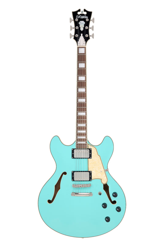 Surf Green D'Angelico Guitar