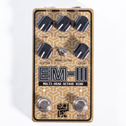 Used SolidGoldFX EM-III Multi Head Octave Echo