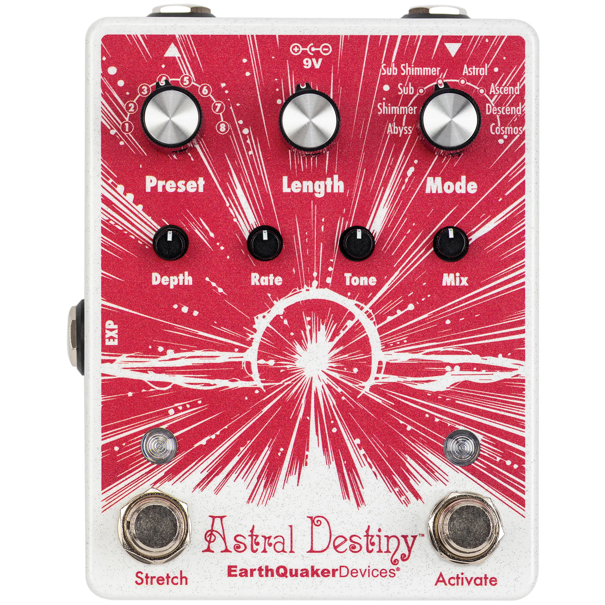 EarthQuaker Devices Astral Destiny Reverb effect pedal