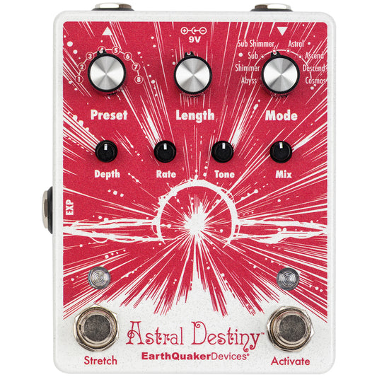 EarthQuaker Devices Astral Destiny Reverb effect pedal