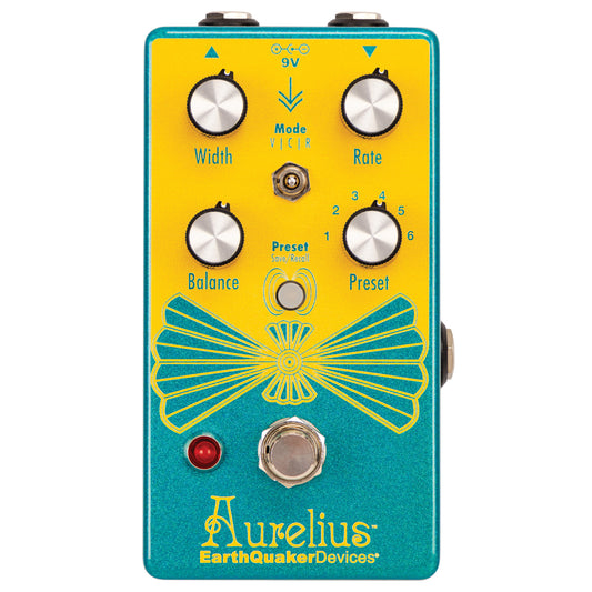 EarthQuaker Devices Aurelius Tri-Voice Chorus effect pedal