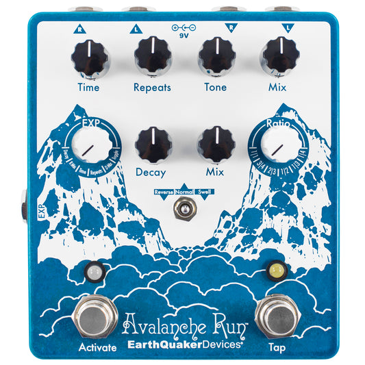 EarthQuaker Devices Avalanche Run Delay & Reverb effect pedal