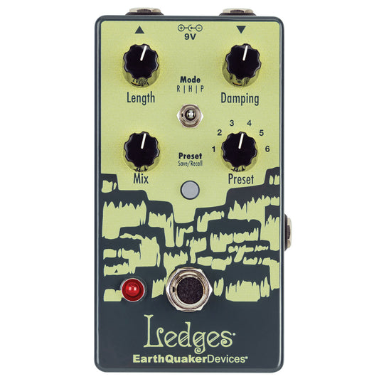 EarthQuaker Devices Ledges Tri-Dimensional Reverb effect pedal