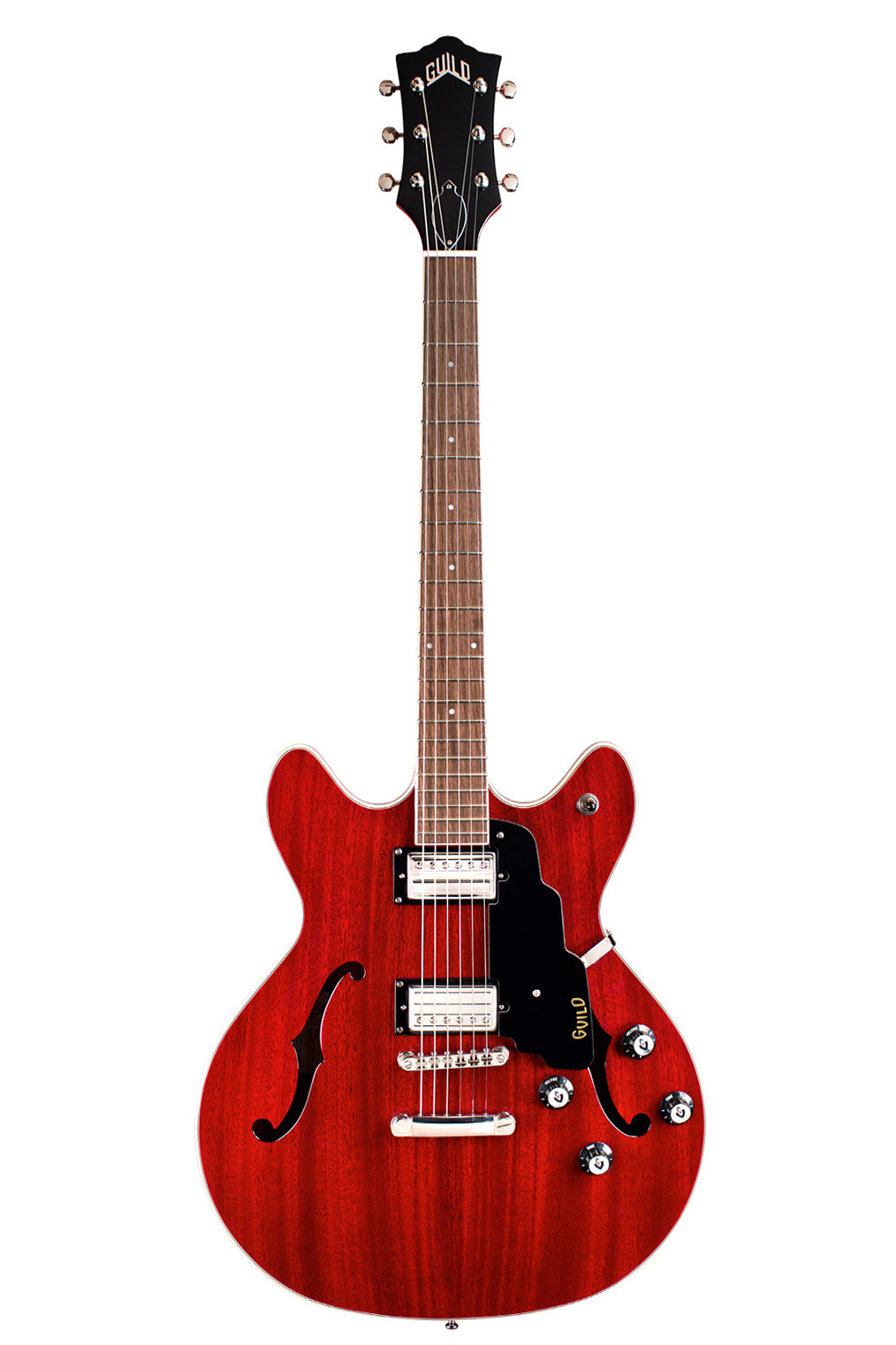 Guild Starfire I DC - Cherry Red - front